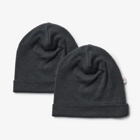 2 Wool Hat Emo - navy