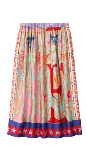 326 Joy Printed Skirt - XSS