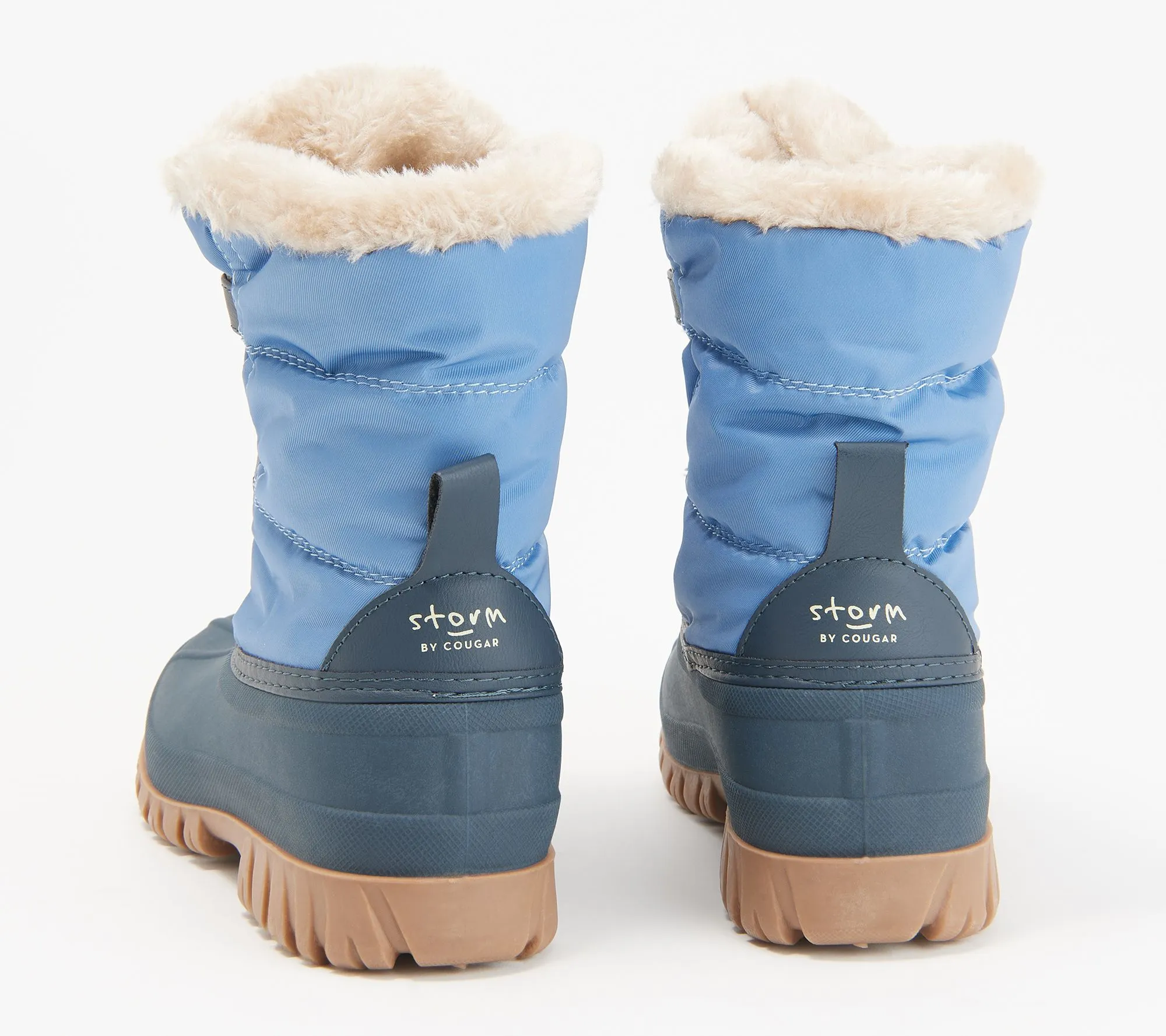 "As Is" Cougar Waterproof Bungee Winter Boots - Cinch