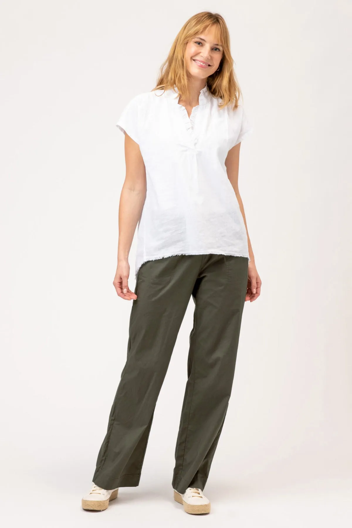 4-Pocket Fold Over Pant