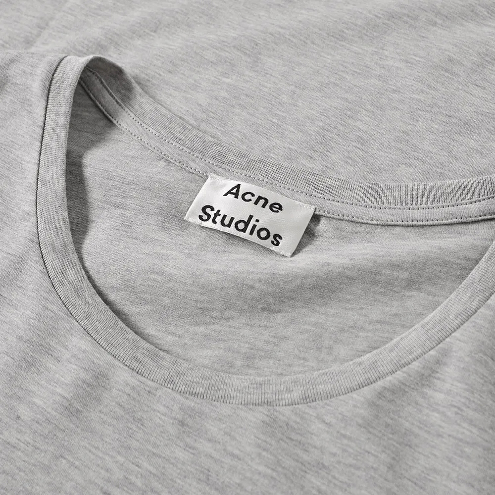 Acne Studios Standard O TeeLight Grey Melange