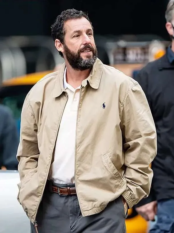 Adam Sandler Hustle Beige Jacket New American Jackets -