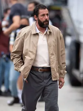 Adam Sandler Hustle Beige Jacket New American Jackets -