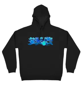 Adults Cozy Hoodie - Reef Fish By Susan Betts