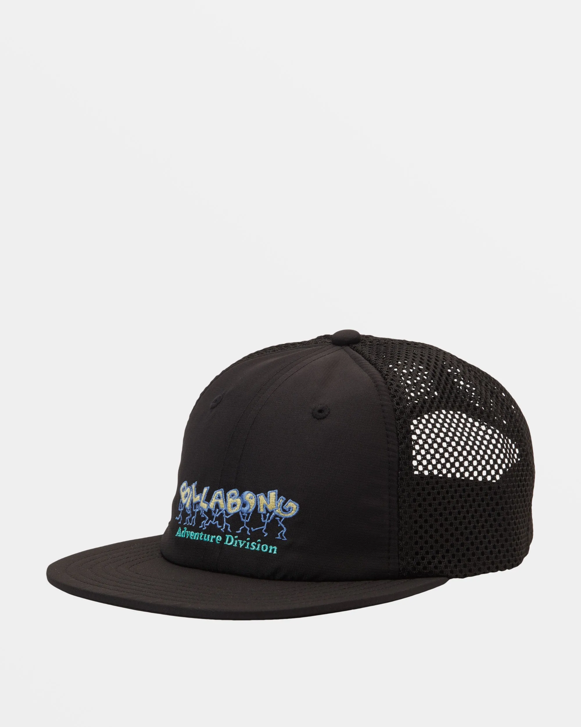 Adventure Division Trails Trucker Hat - Black