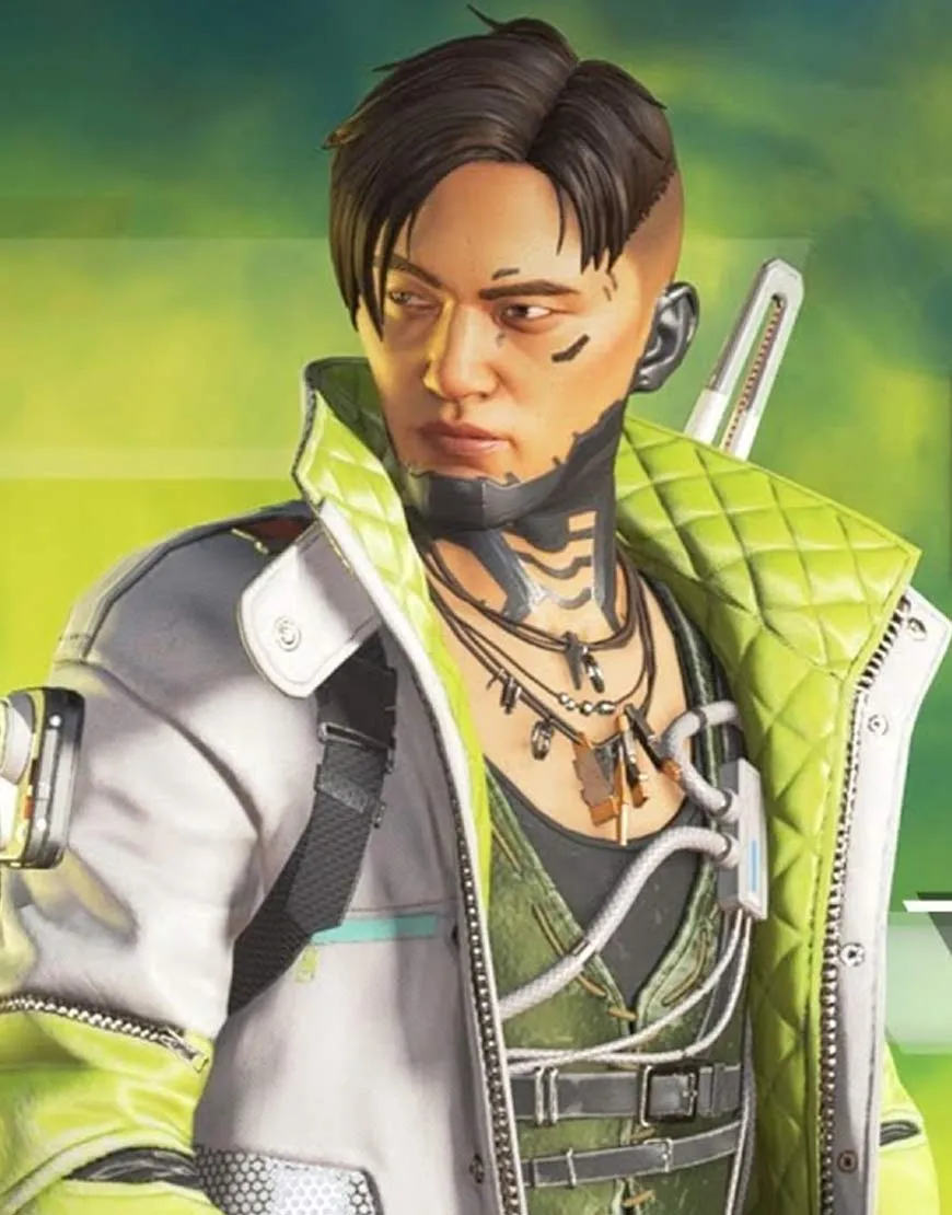 Apex Legends Season 3 Crypto Leather Jacket - Apex Legends Jacket