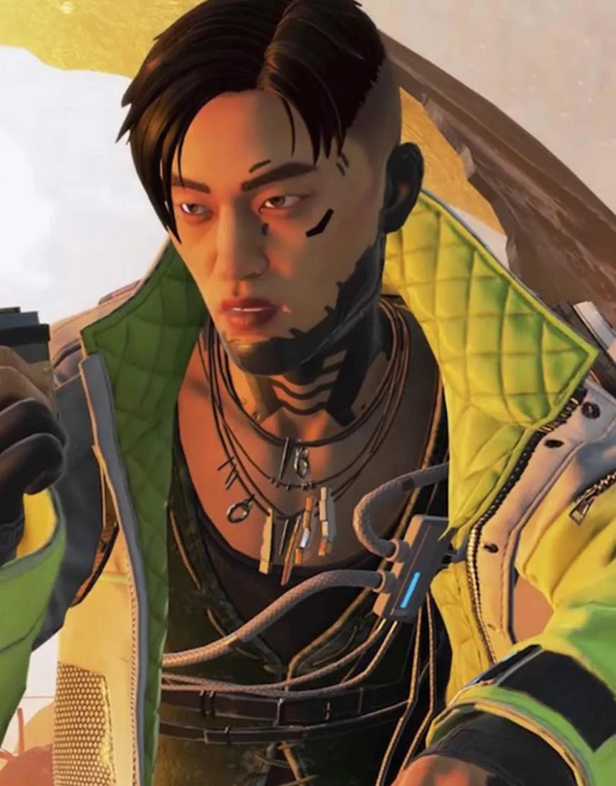 Apex Legends Season 3 Crypto Leather Jacket - Apex Legends Jacket