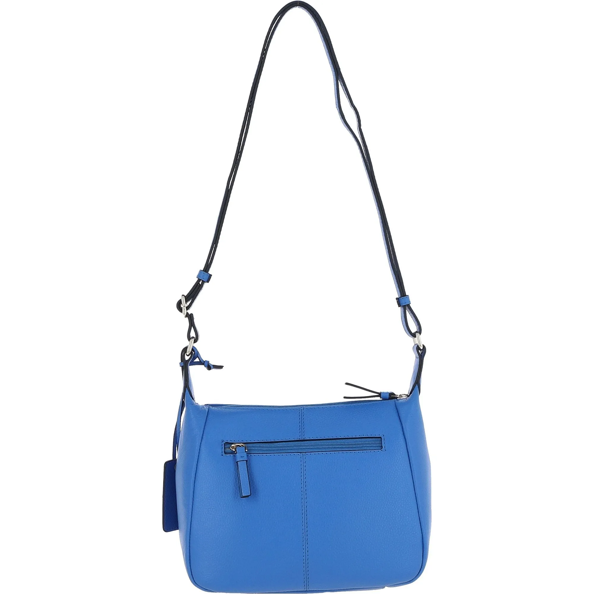 Ashwood Real Leather Top Zip Crossbody Bag Sodalite Blue : 63931