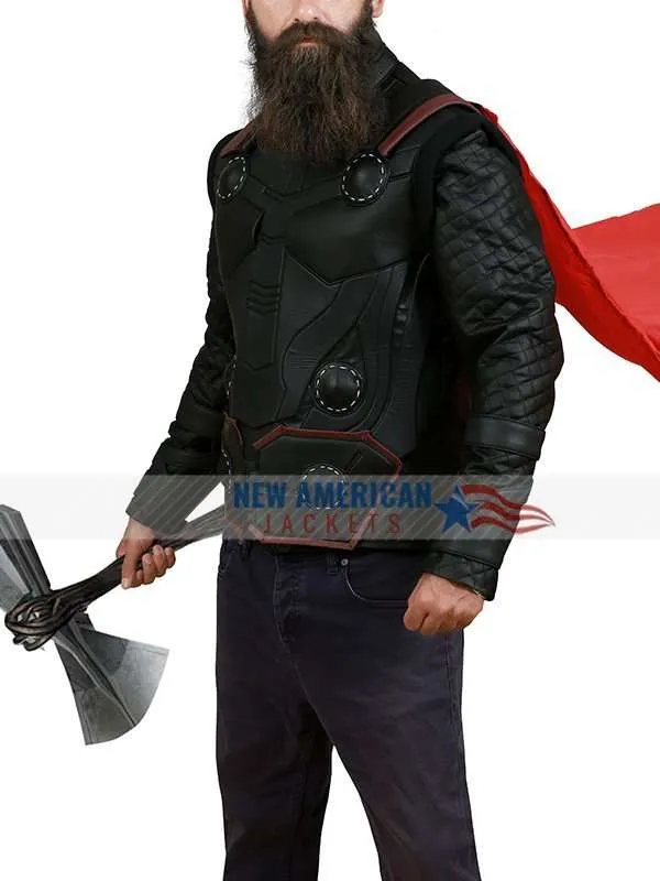 Avengers Infinity War Thor Vest - New American Jackets