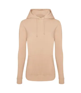 AWDis Womens/Ladies Girlie College Hoodie (Cream) - UTPC3796