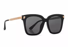 *Bella Black Sunglasses by DIFF*