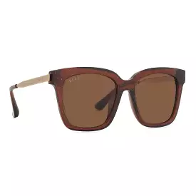 *Bella Brown Sunglasses by DIFF*