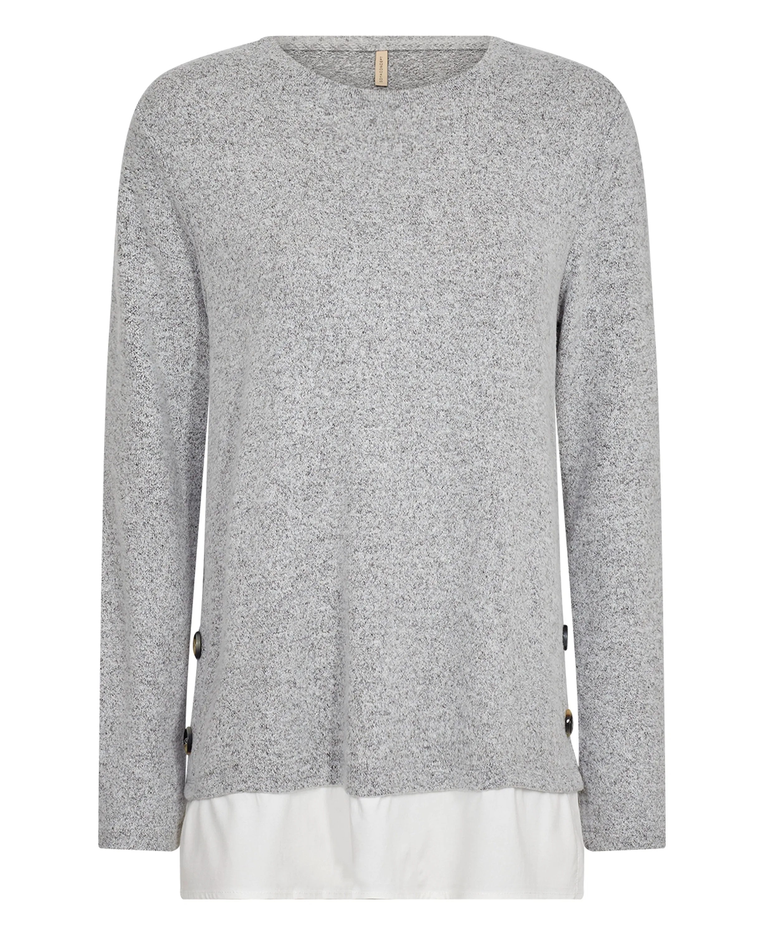 Biara 81 Sweatshirt                             Light Grey Melange