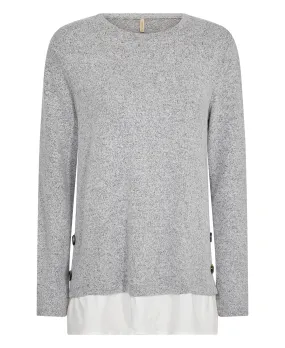 Biara 81 Sweatshirt                             Light Grey Melange