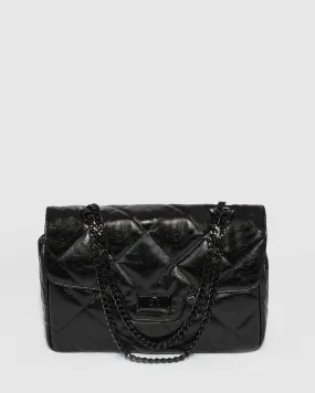 Black Gina Crossbody Bag