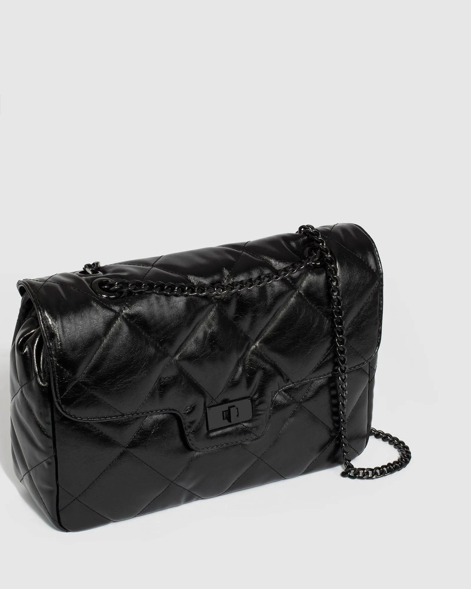 Black Gina Crossbody Bag