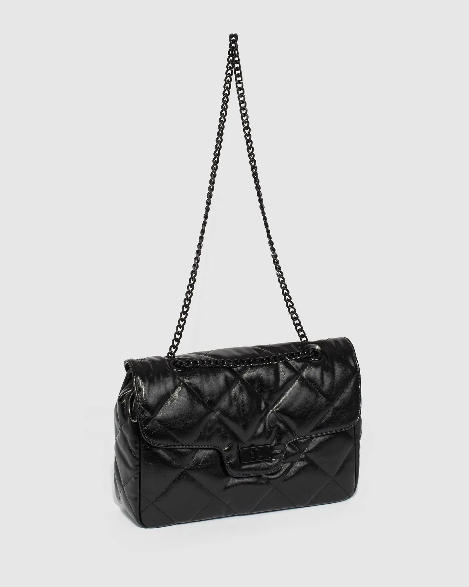 Black Gina Crossbody Bag