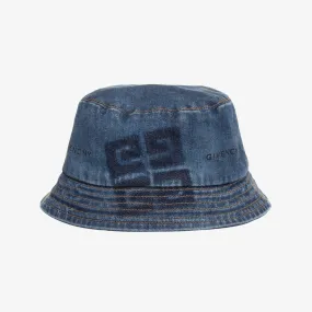 Blue 4G Denim Bucket Hat