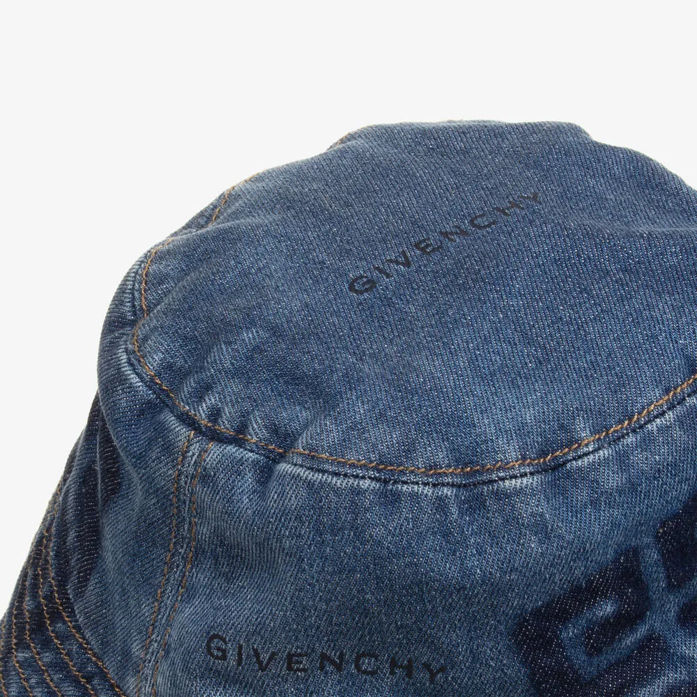 Blue 4G Denim Bucket Hat