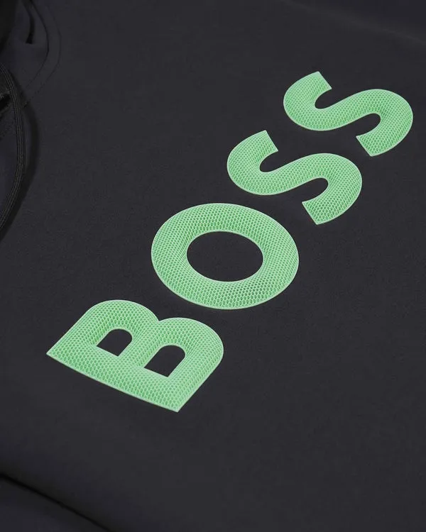 BOSS GREEN Boss 'Soody' 3D Logo Design Hoody - Grey