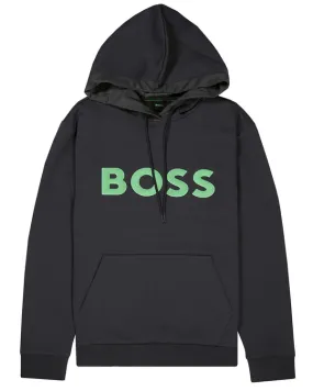 BOSS GREEN Boss 'Soody' 3D Logo Design Hoody - Grey