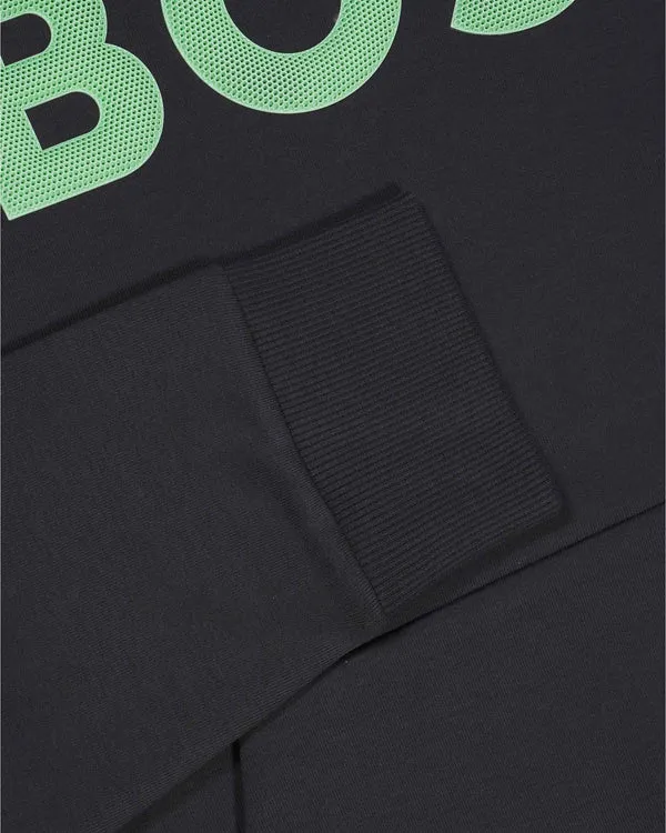 BOSS GREEN Boss 'Soody' 3D Logo Design Hoody - Grey