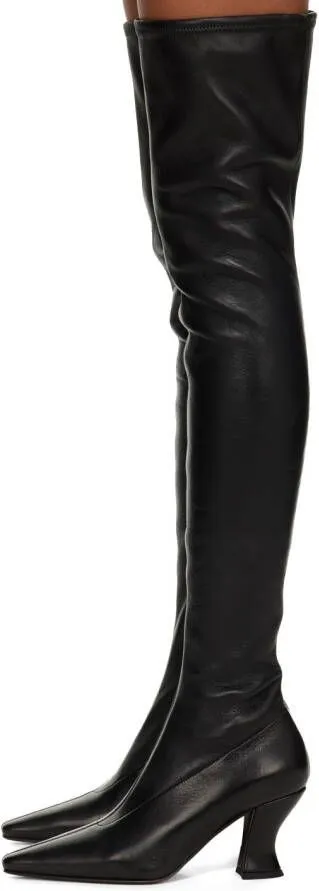 Bottega Veneta Black Almond Boots