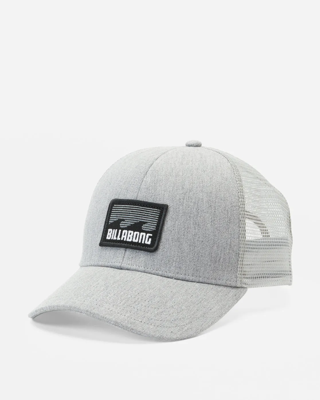 Boys Walled Trucker Hat - Grey Heather