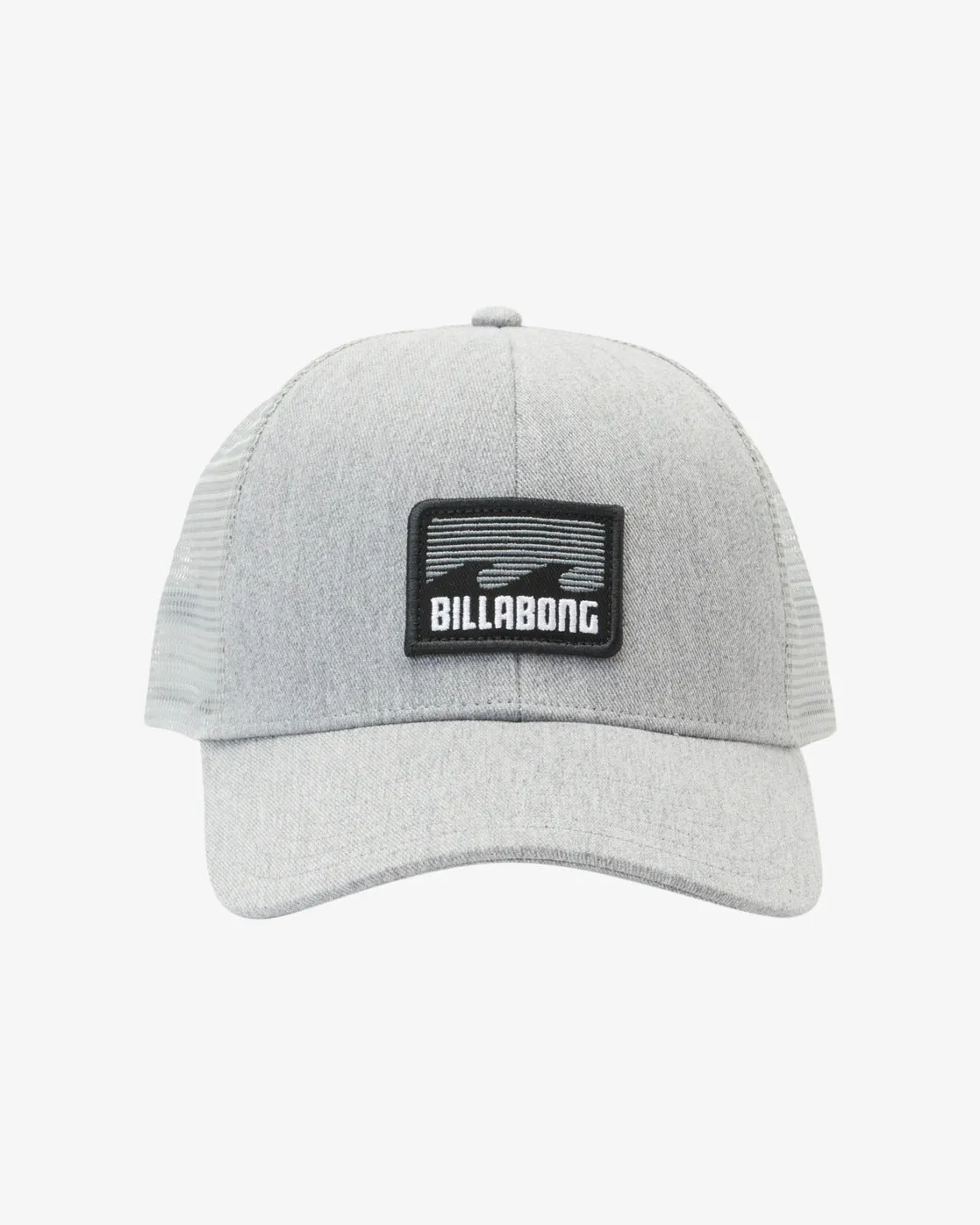 Boys Walled Trucker Hat - Grey Heather