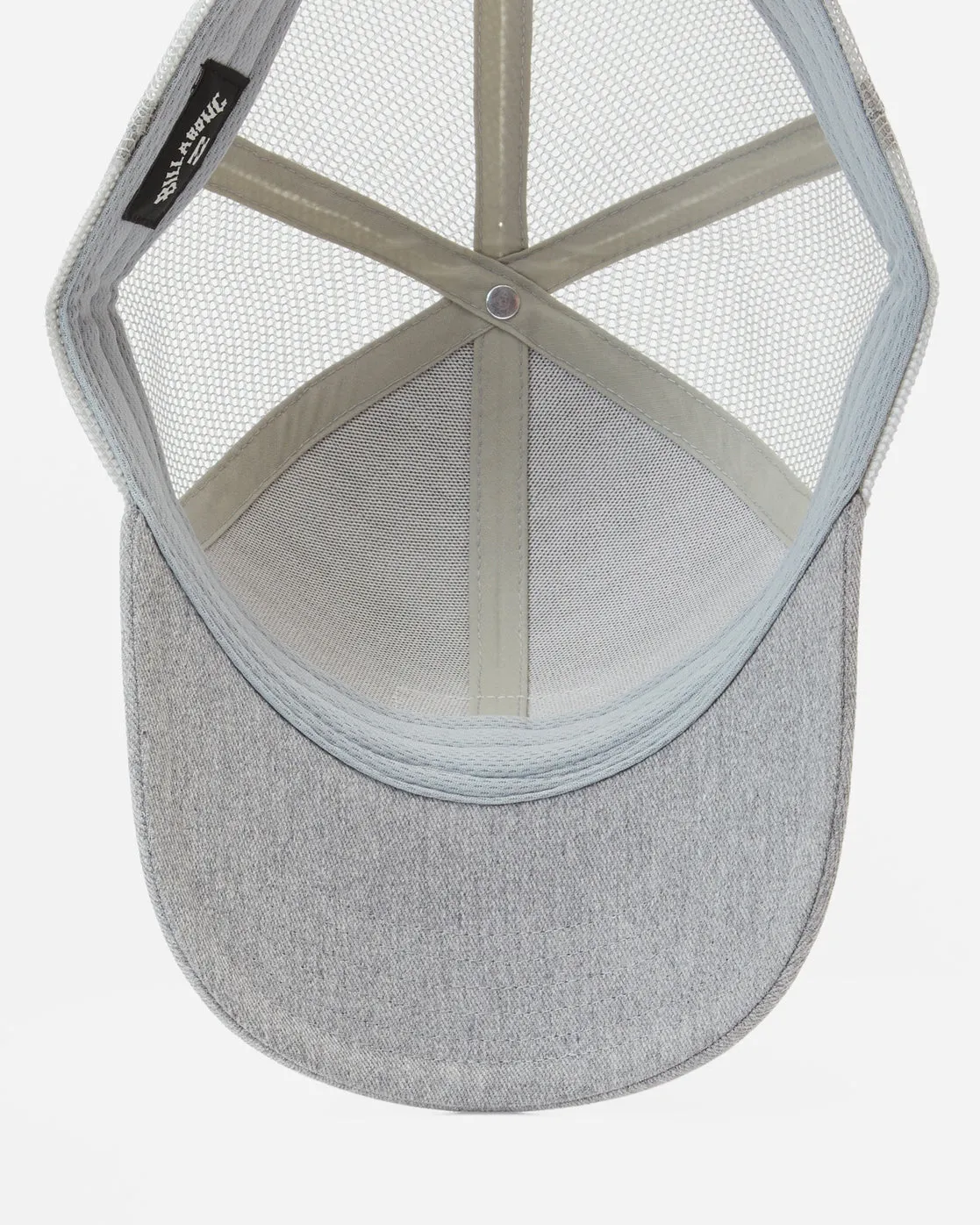 Boys Walled Trucker Hat - Grey Heather