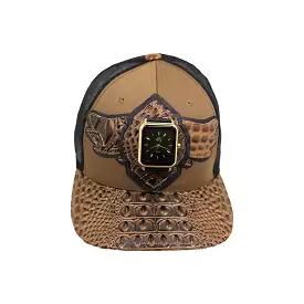 Breyer's Buck 50 Wool Trucker Hat With Leather Visor