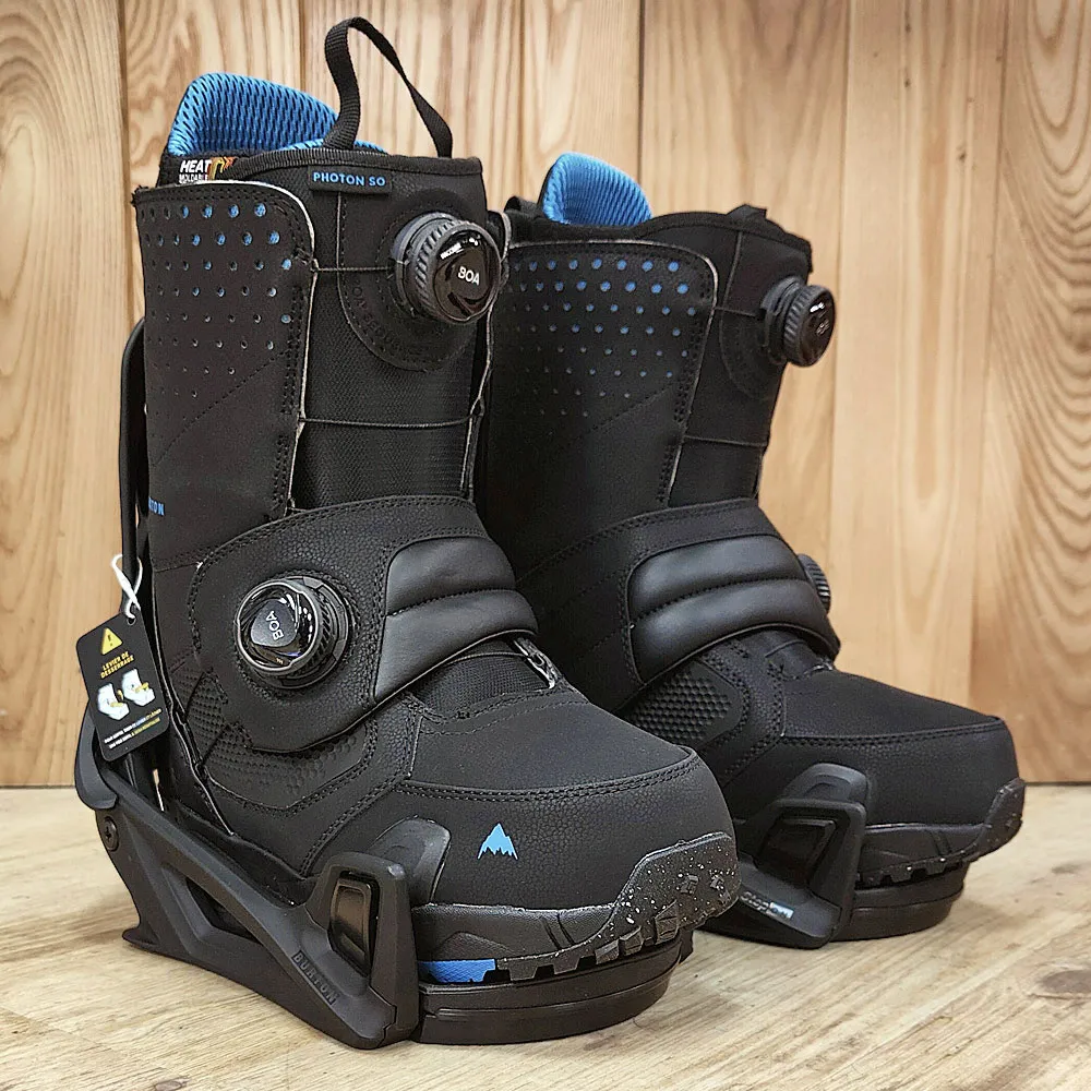 Burton Step On Package – Photon Black Boots & Black Re:Flex Bindings