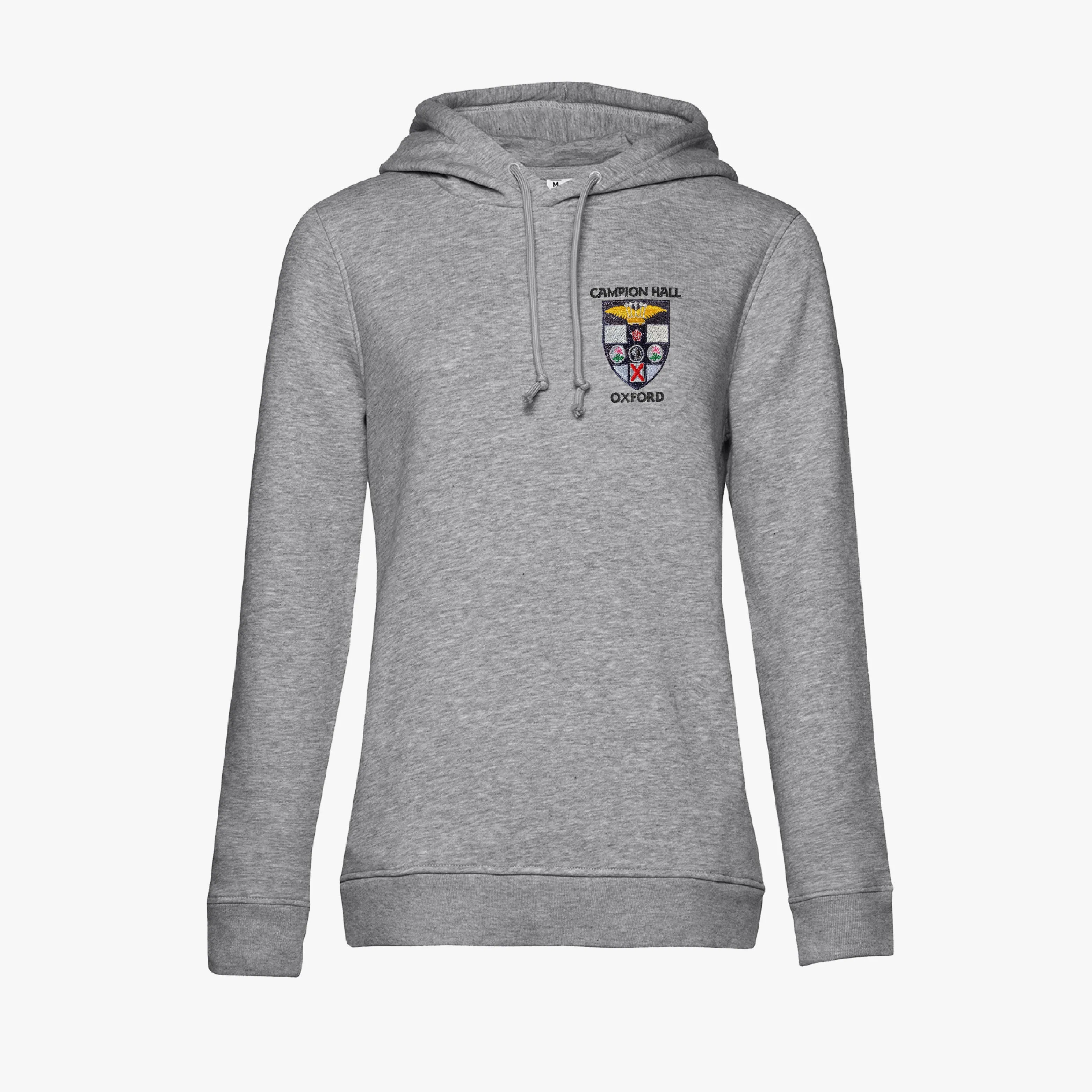 Campion Hall Ladies Organic Embroidered Hoodie