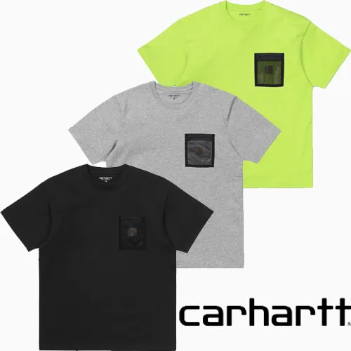 Carhartt  |Unisex Street Style Short Sleeves Oversized Logo Outlet