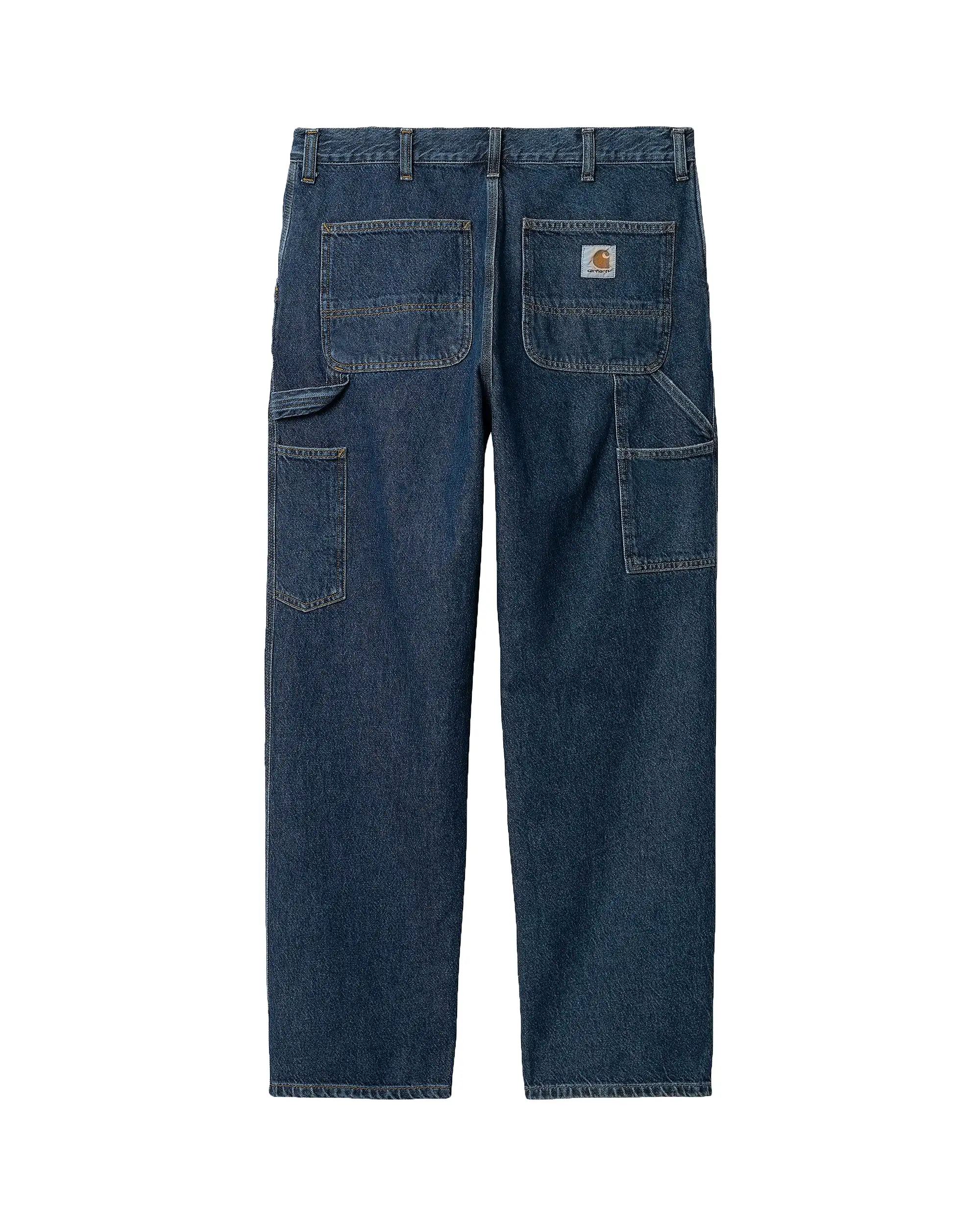 Carhartt Wip Single Knee Pant Blue Stone Washed