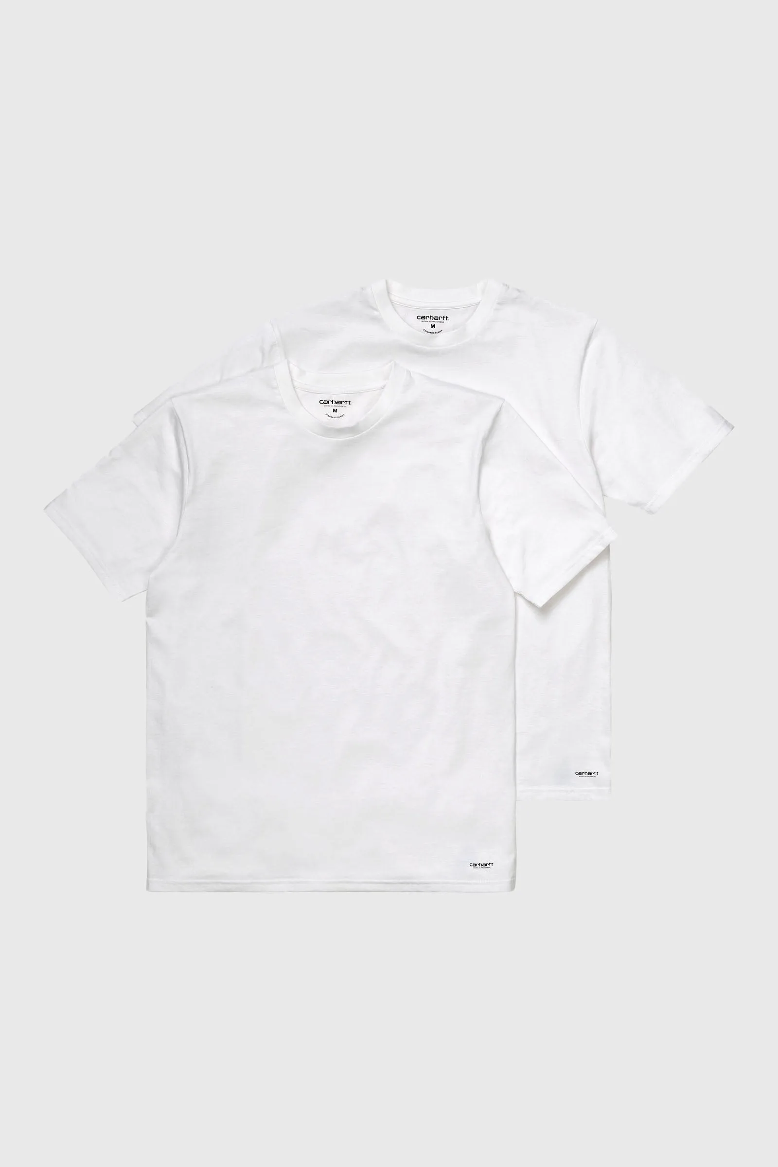 Carhartt WIP T-Shirt Standard Crew Neck Cotone Bianco