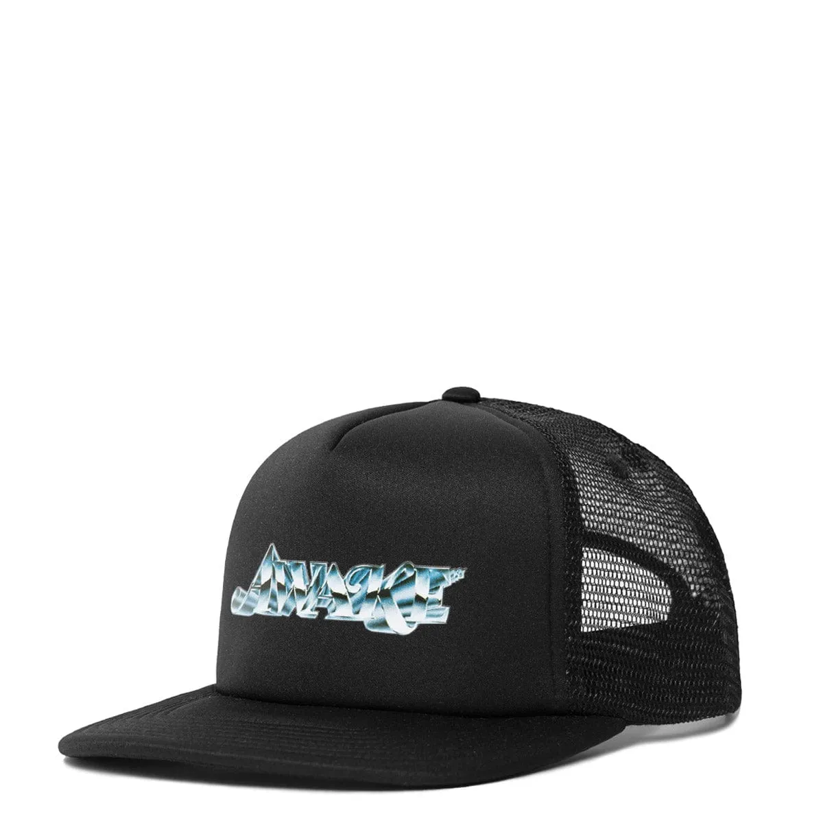 CHROME TRUCKER HAT Black | Bodega