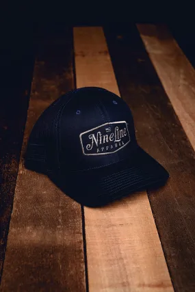 Classic Nine Line Snapback Hat - EMB581689