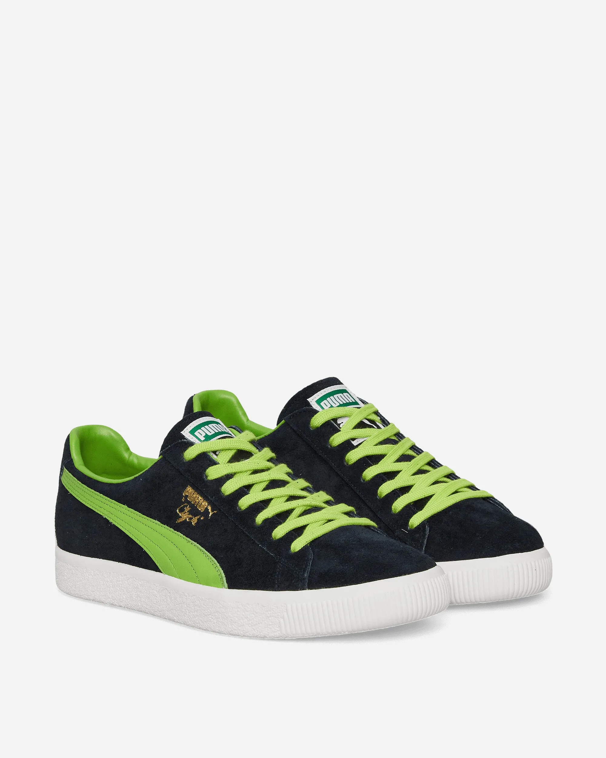 Clyde Clydezilla MIJ Sneakers Navy / Lime