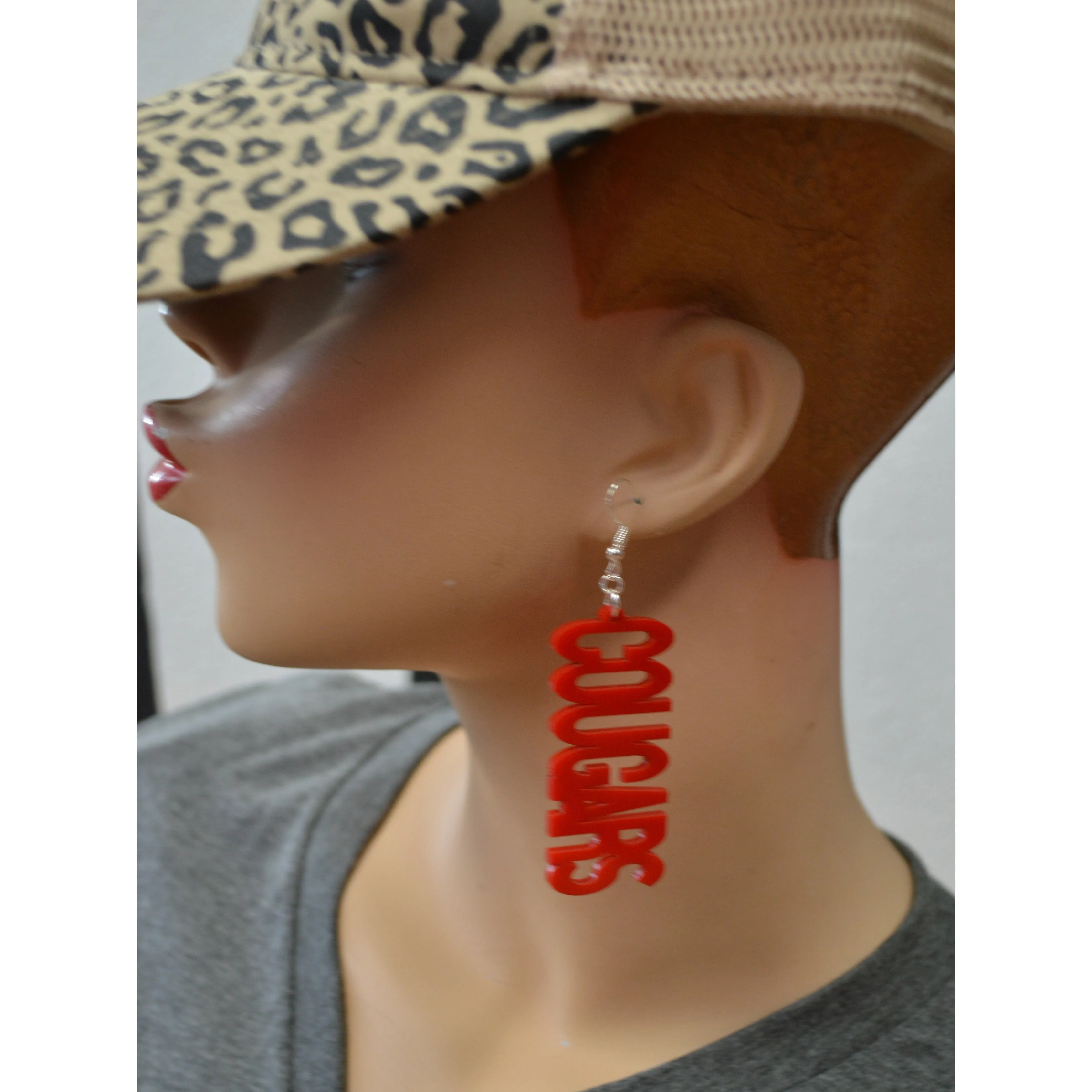 Cooper Cougars Earrings