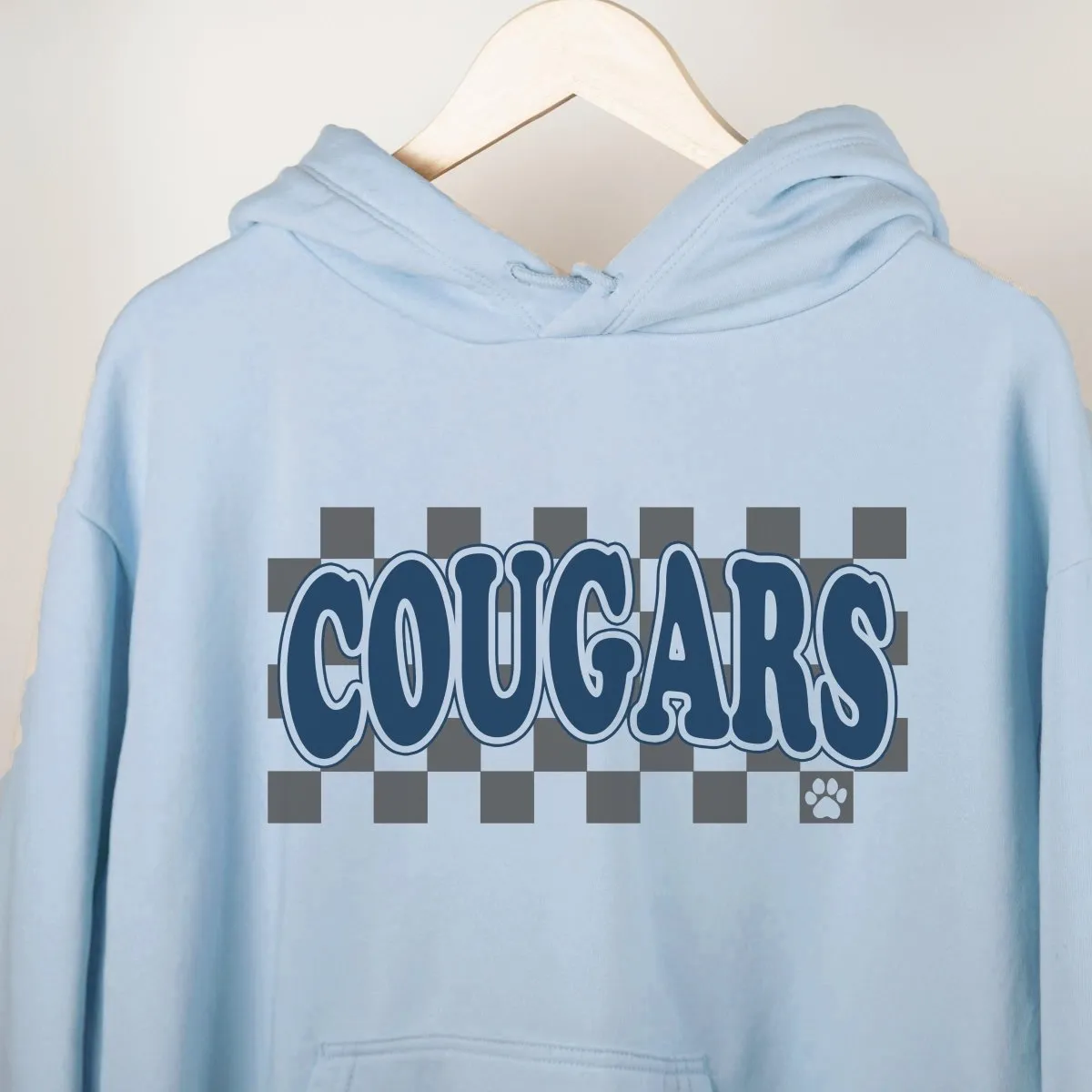 Cougars Checkered- Hunt Club Elementary