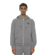 CULT ZIP HOODY (622BC-ZH16D) HEATHER GREY