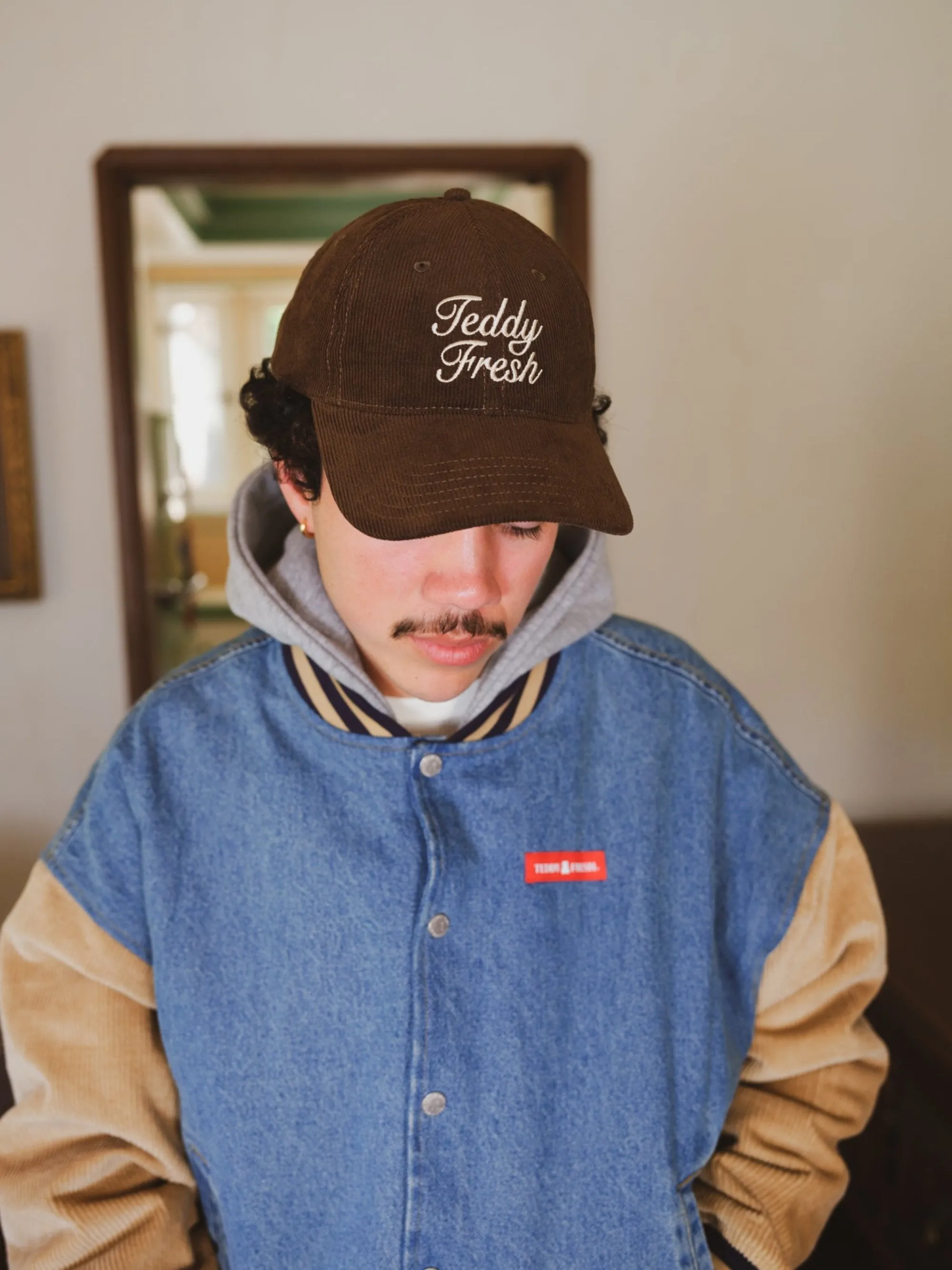 Cursive Corduroy Dad Hat