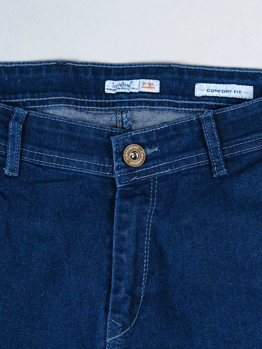 Dark Blue Cargo Jeans