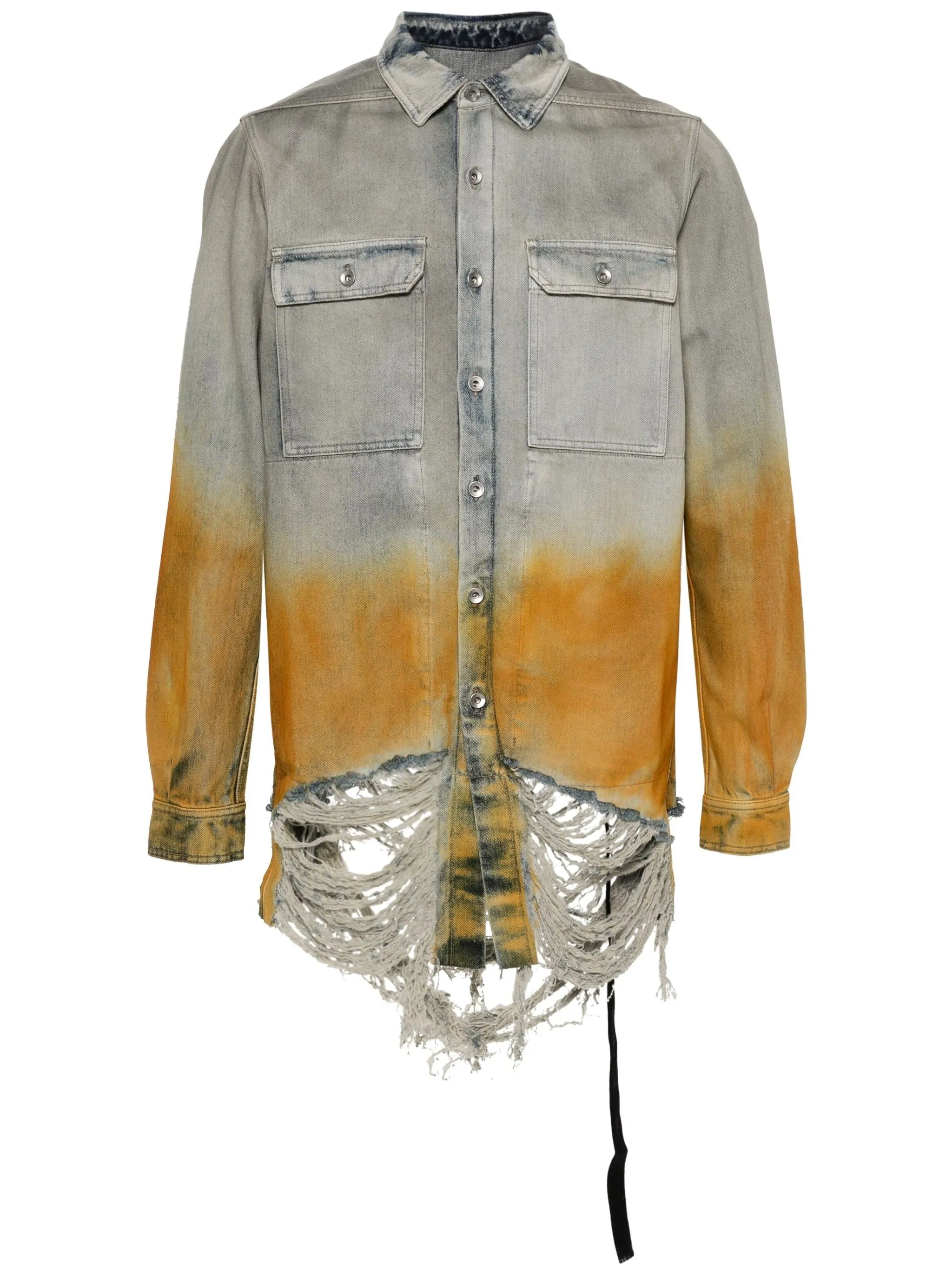 Denim Jacket - Sky/Orange Degrade