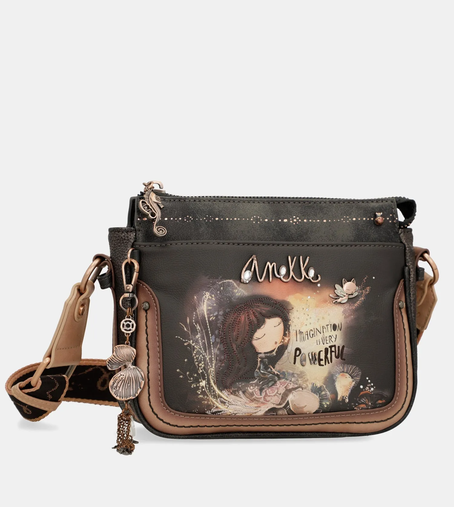 Dreamverse 3-compartment crossbody bag