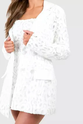 Elegance Enchant Lace Blazer