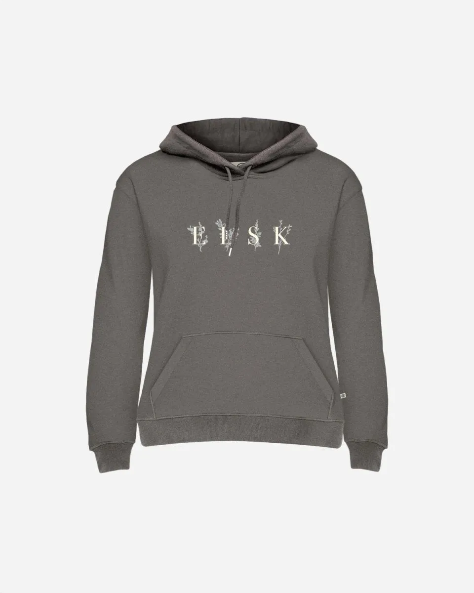 ELSK PORSE LOGO FIONA WOMEN'S HOODIE - PIRATE BLACK