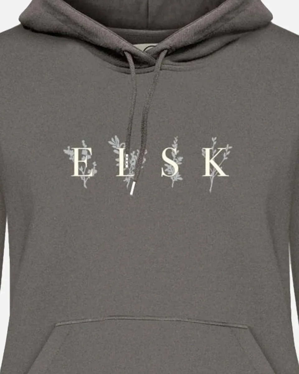 ELSK PORSE LOGO FIONA WOMEN'S HOODIE - PIRATE BLACK