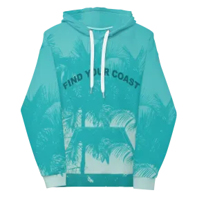 Find Your Coast Tropical Breeze Recycled Hoodie